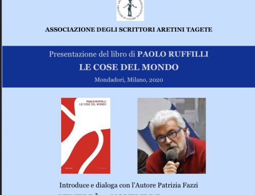 PRESENTAZIONE LIBRO PAOLO RUFFILLI “LE COSE DEL MONDO”